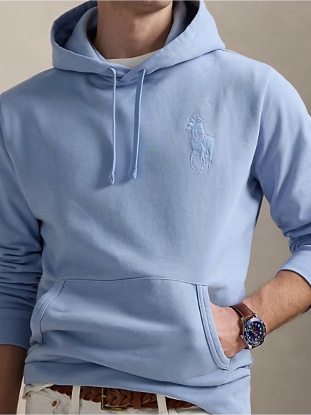 Polo Ralph Lauren Big Pony Loopback Fleece Hoodie
